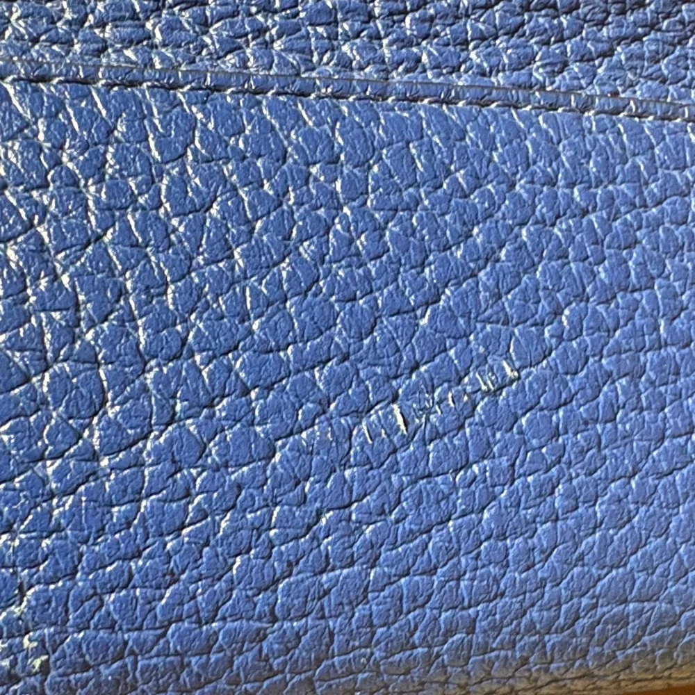KATE SPADE - EUC Southport Ave Sloan Satchel Cobalt Blue Leather Bag